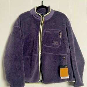 Brand New Lavender North Face Fleece 2x